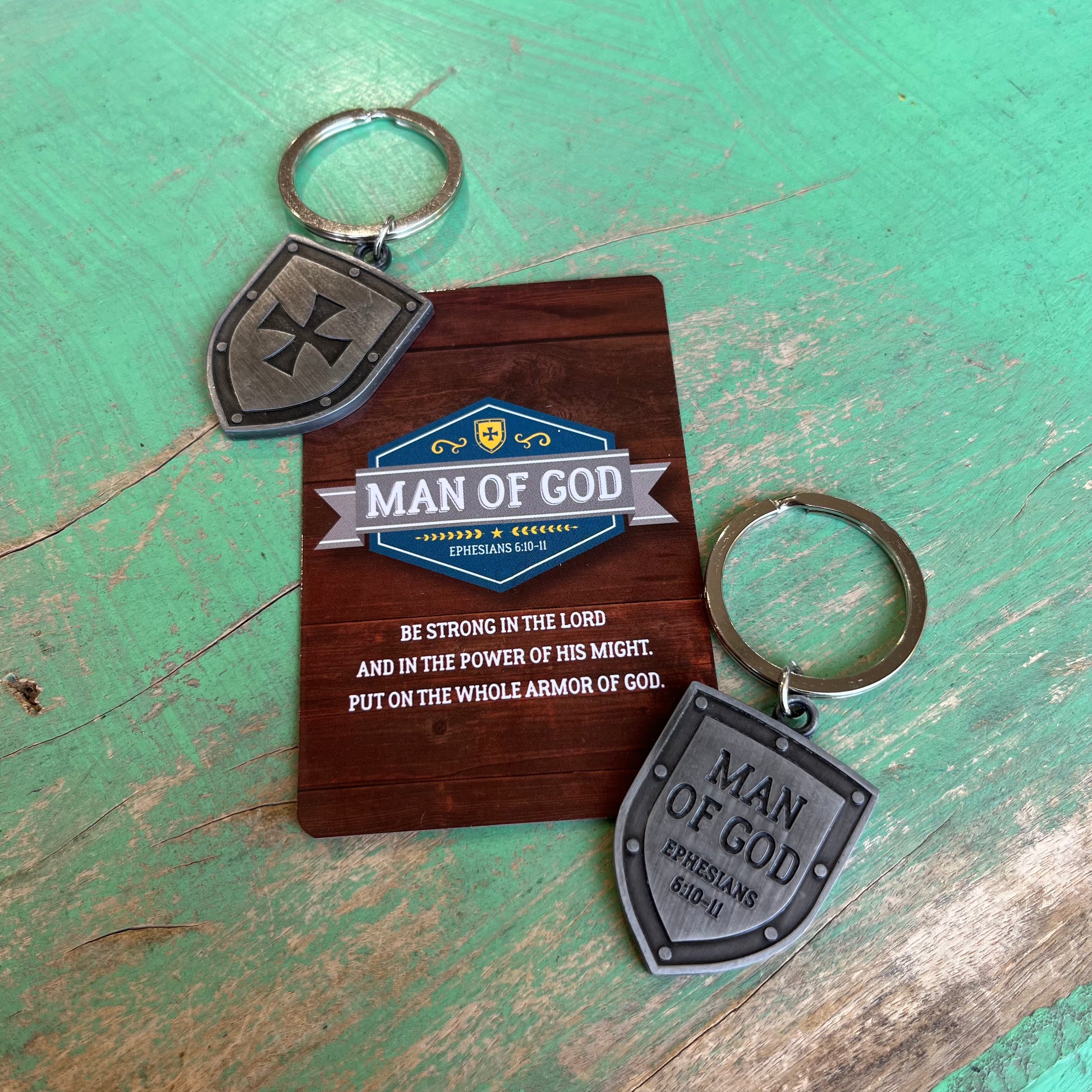 Man of 2025 god keychain