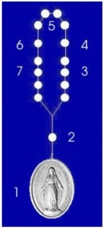 Vintage Chaplet of the Immaculate Conception (Chaplet of the Twelve Stars)