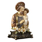 8" St Joseph with Child Statue