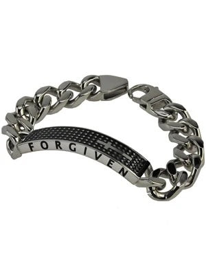 Men's Forgiven Cross Shield Bracelet