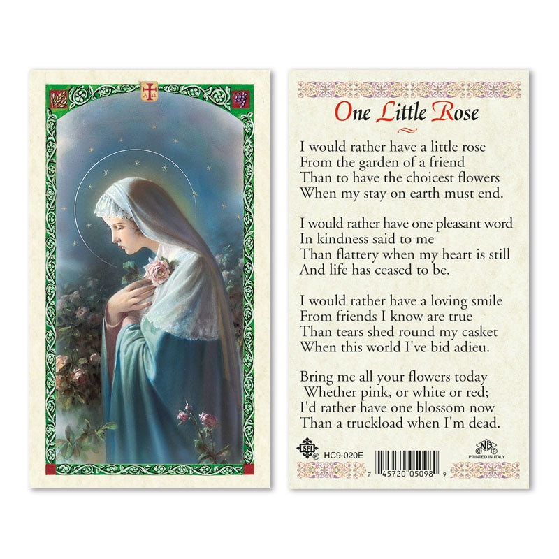 Laminated Saint Prayer Card