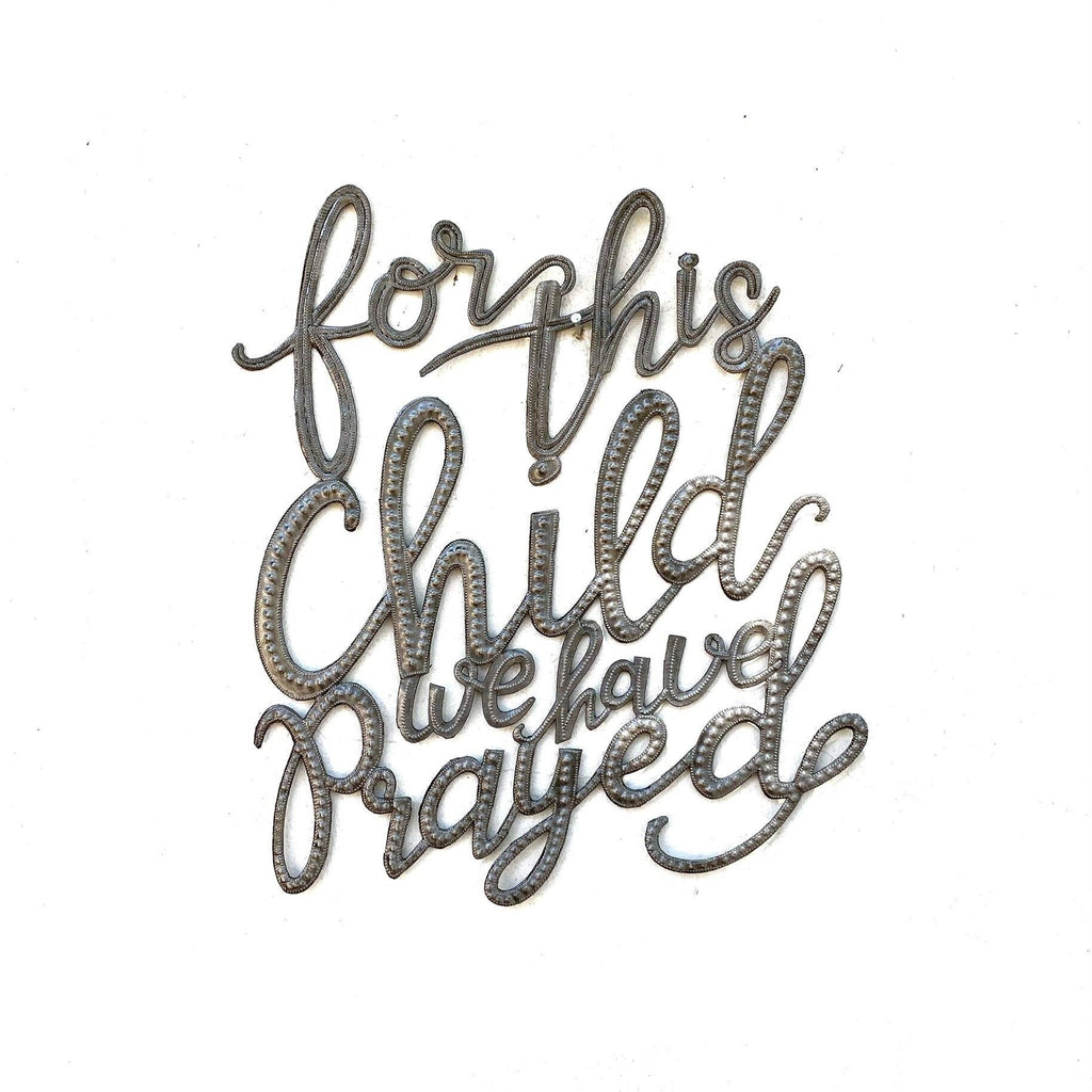 For This Child We Have Prayed