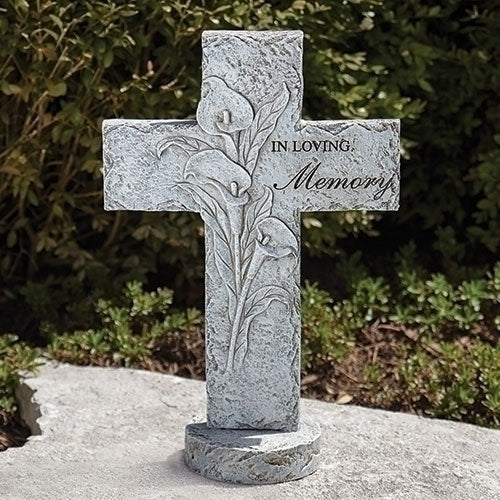 16" Memorial Garden Cross