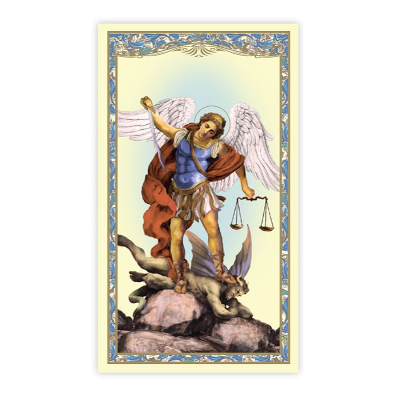 St Michael Prayer Cards