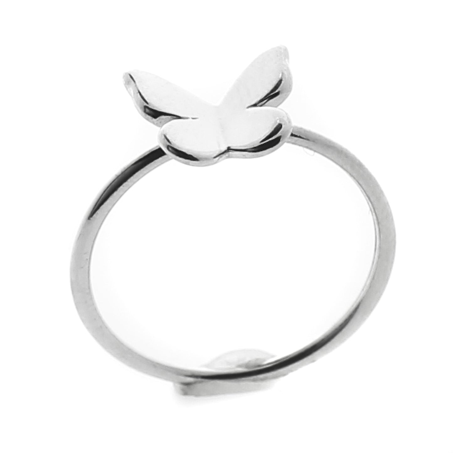 Dainty Butterfly Ring Sterling Silver