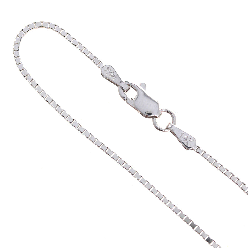 Sterling Silver 1mm Box Chain