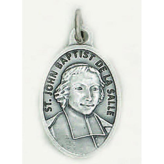 St John Baptist De La Salle Italian Medal (Teachers)