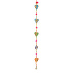 Multi Color String Of Hearts