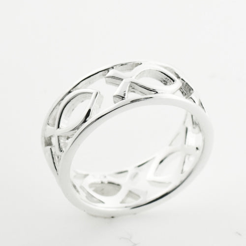 Ichthus Band Ring