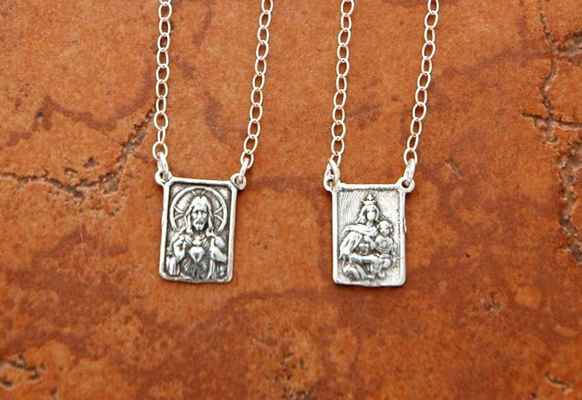 Sterling Silver Scapulars