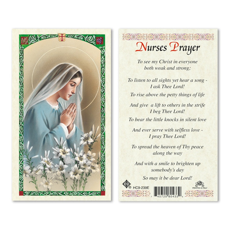 Laminated Prayer Card