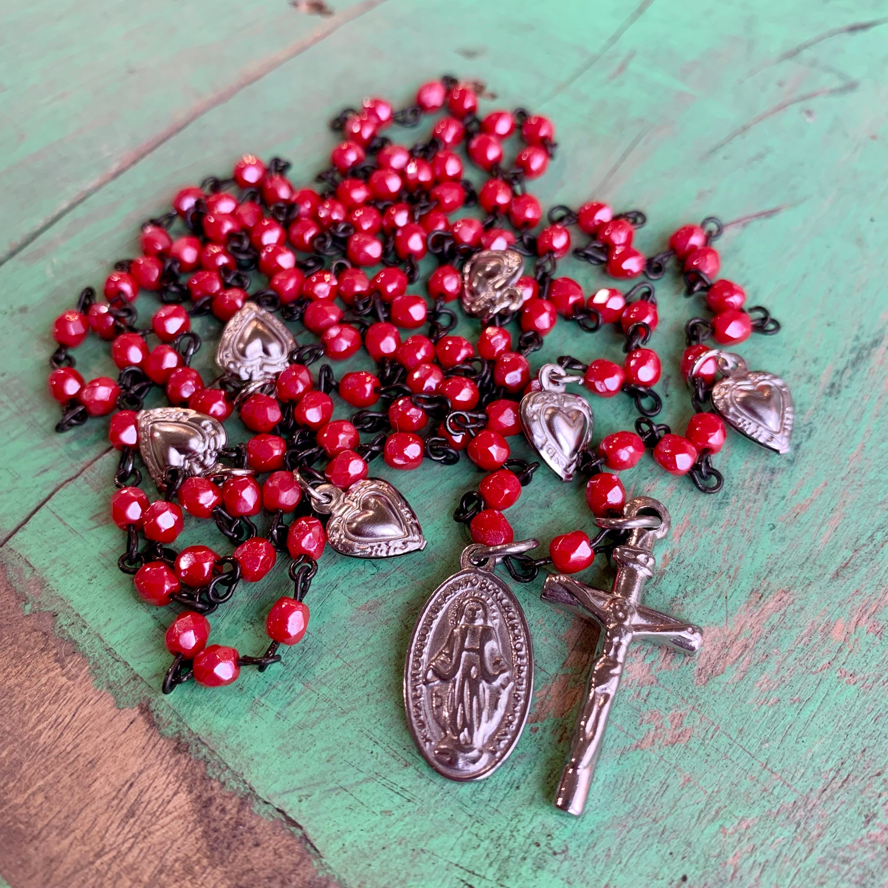 Glory Be Rosary Necklace
