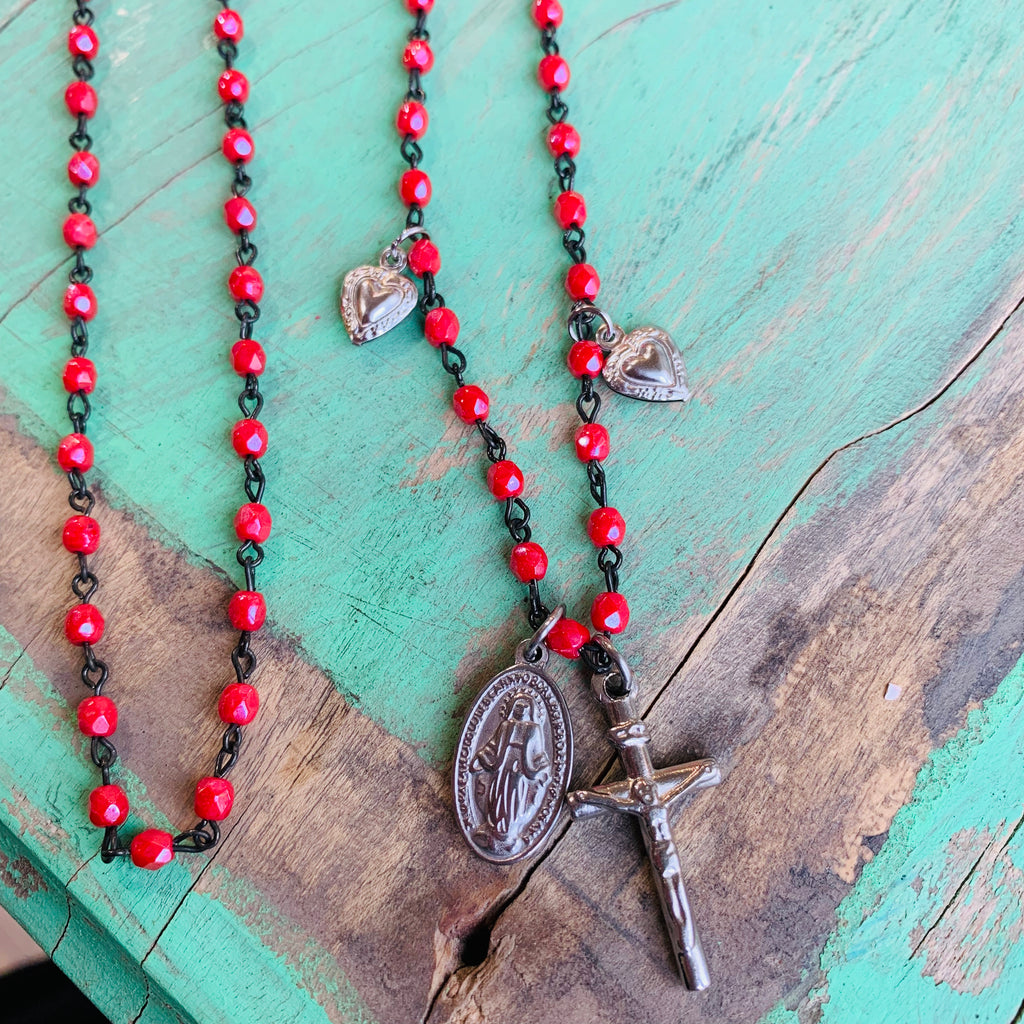 Glory Be Rosary Necklace