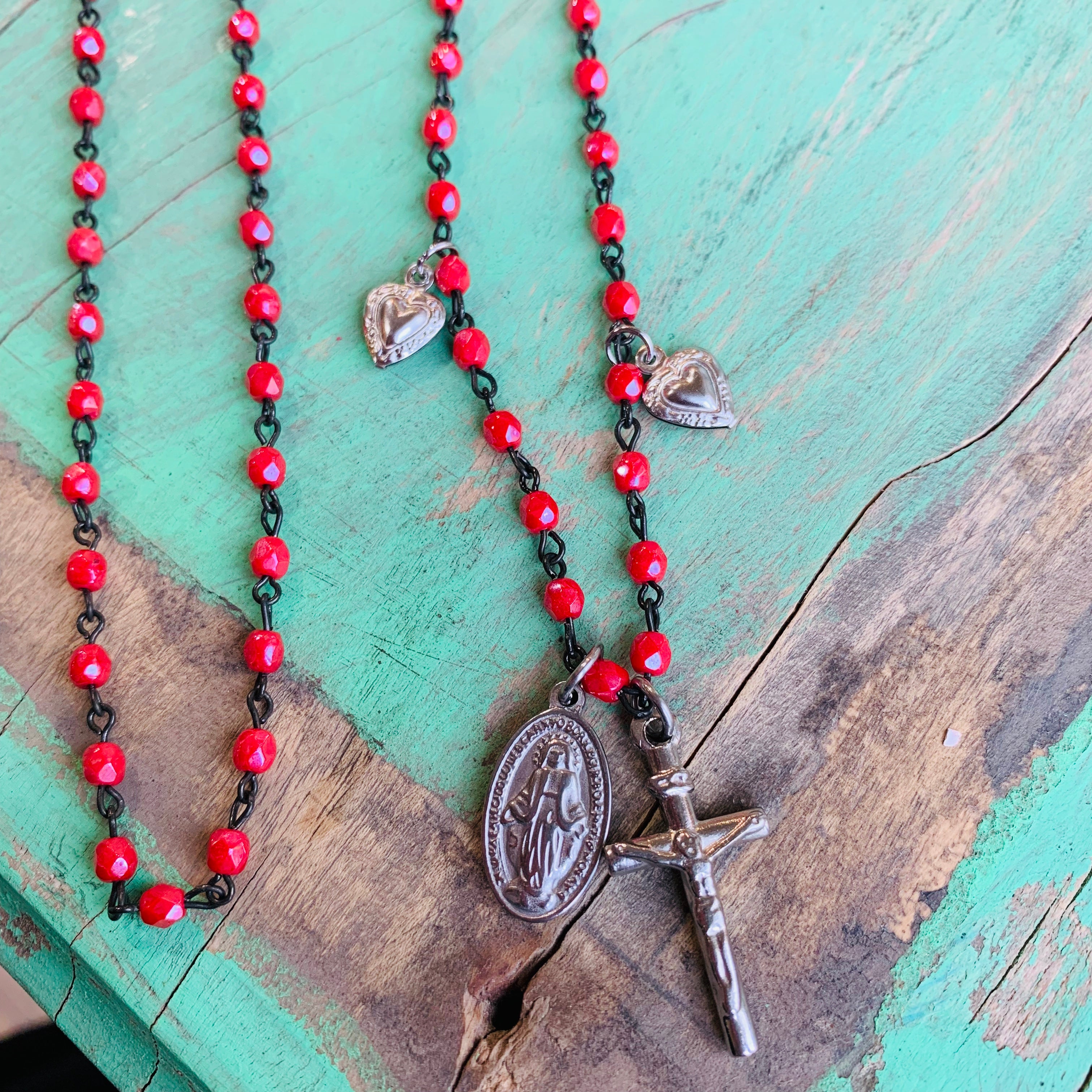 Glory Be Rosary Necklace