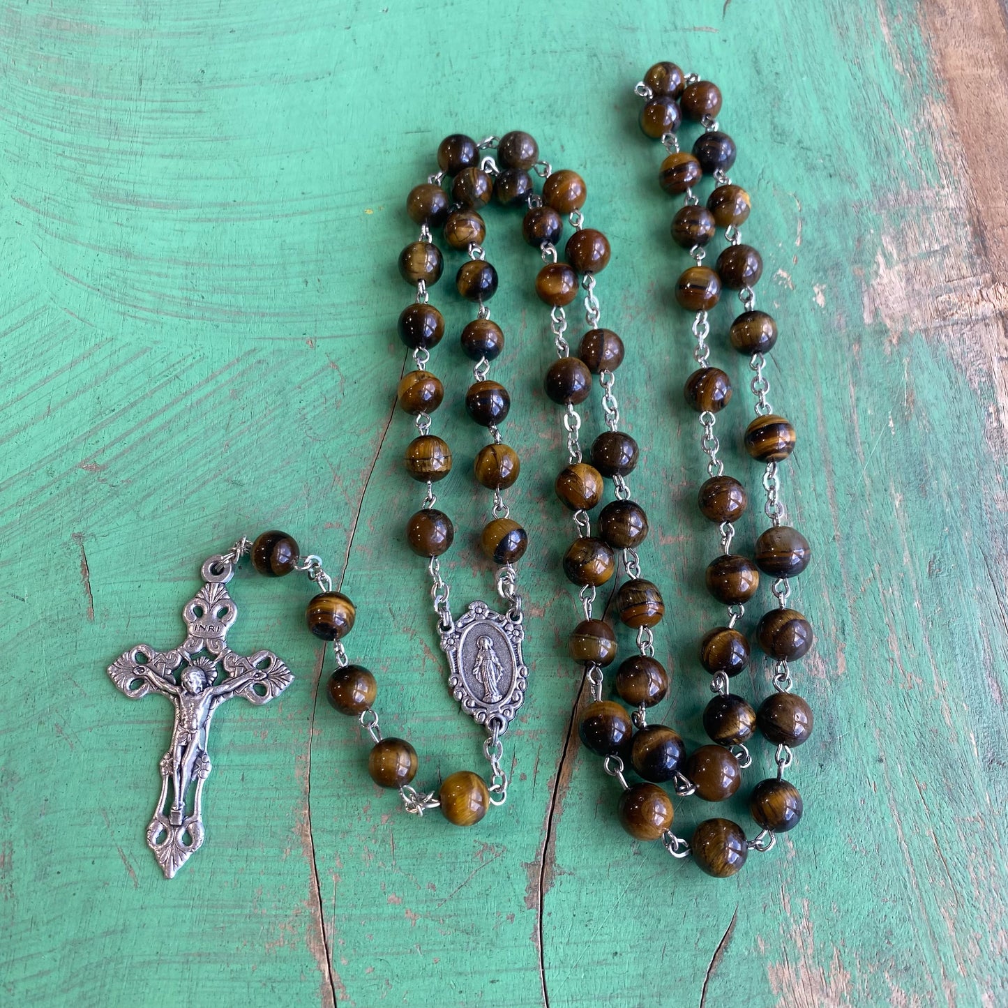 Natural Stone Rosary