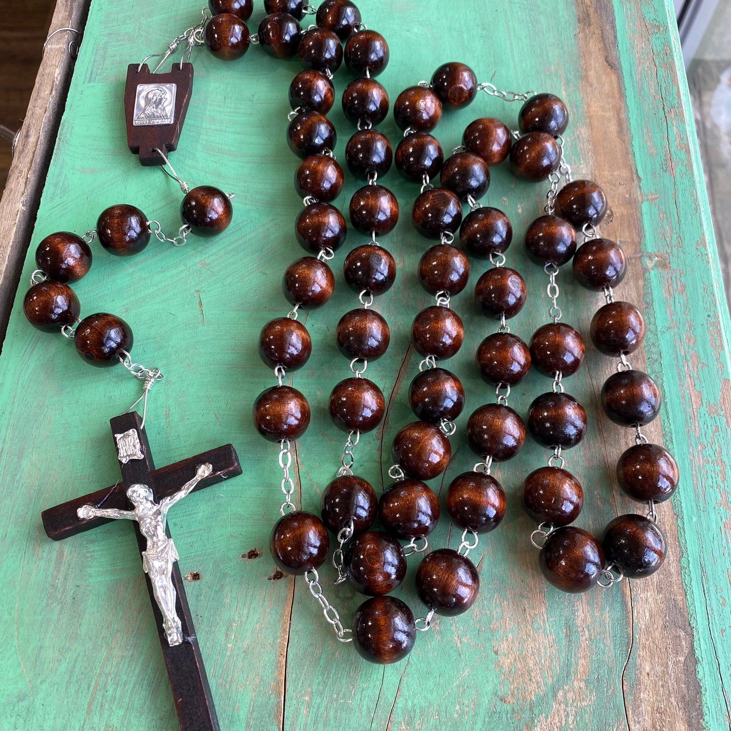Wooden Family Rosary