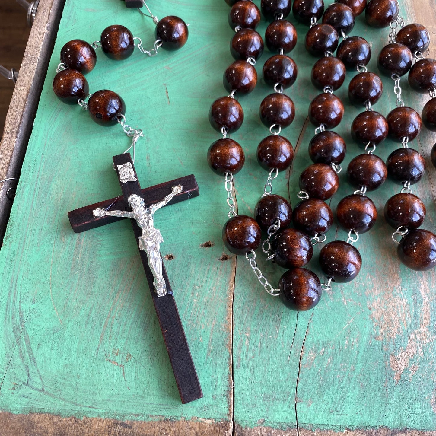 Wooden Family Rosary