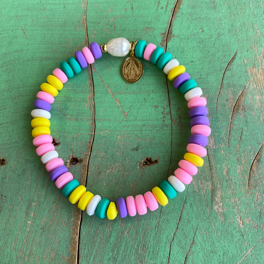 Candy & Pearl Bracelet