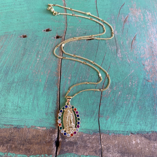 The Colors of Our Lady Necklace