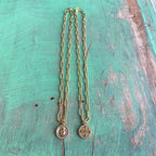 Protection Paperclip Chain Necklace