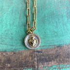 Protection Paperclip Chain Necklace