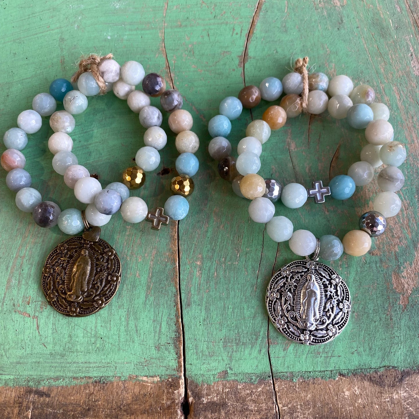 Amazonite Faith Stack