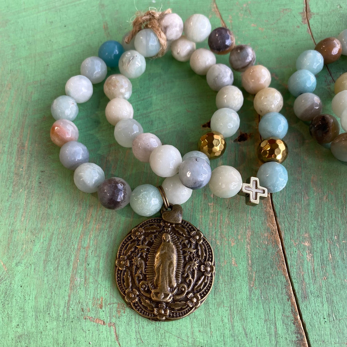 Amazonite Faith Stack