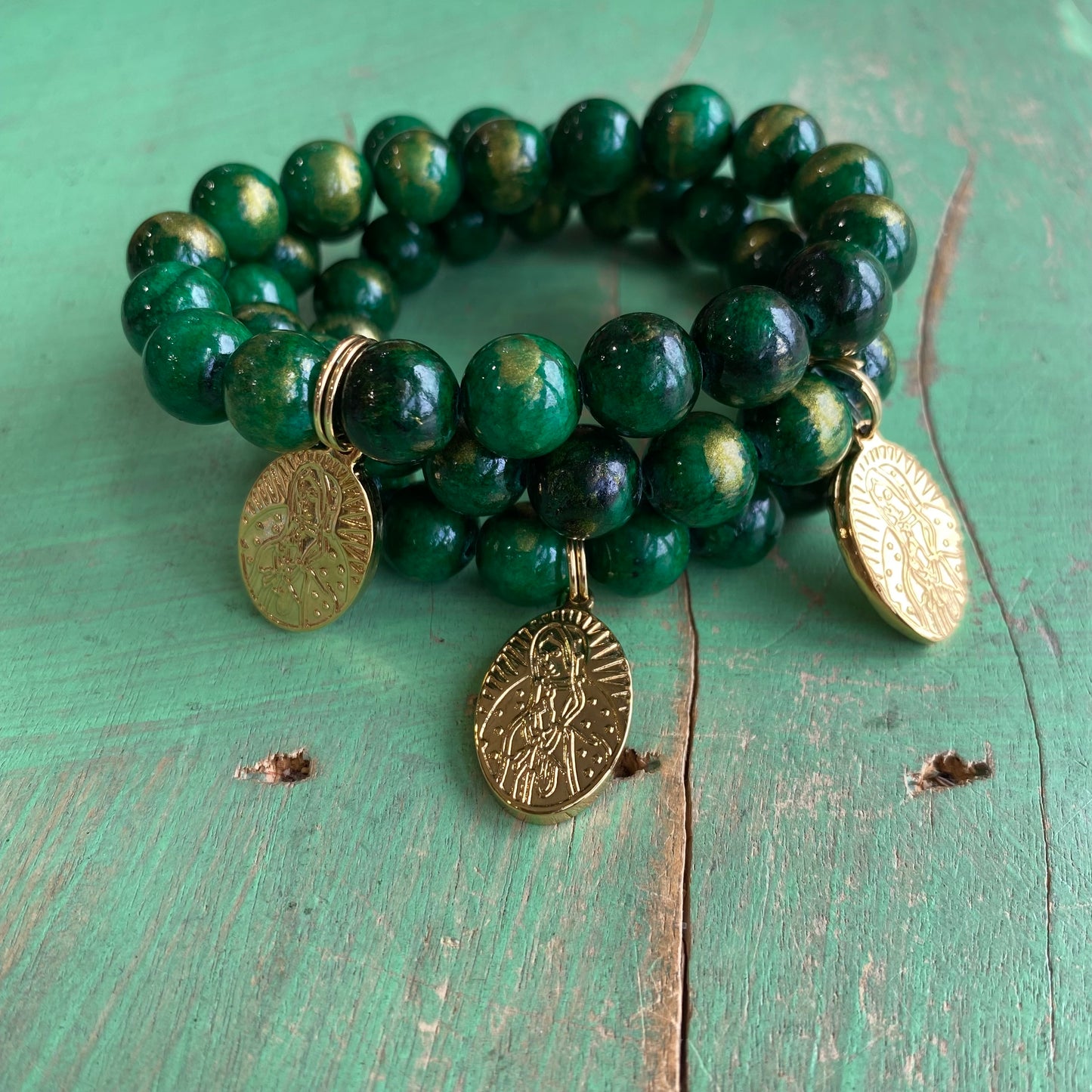 Green Marble OLG Bracelet