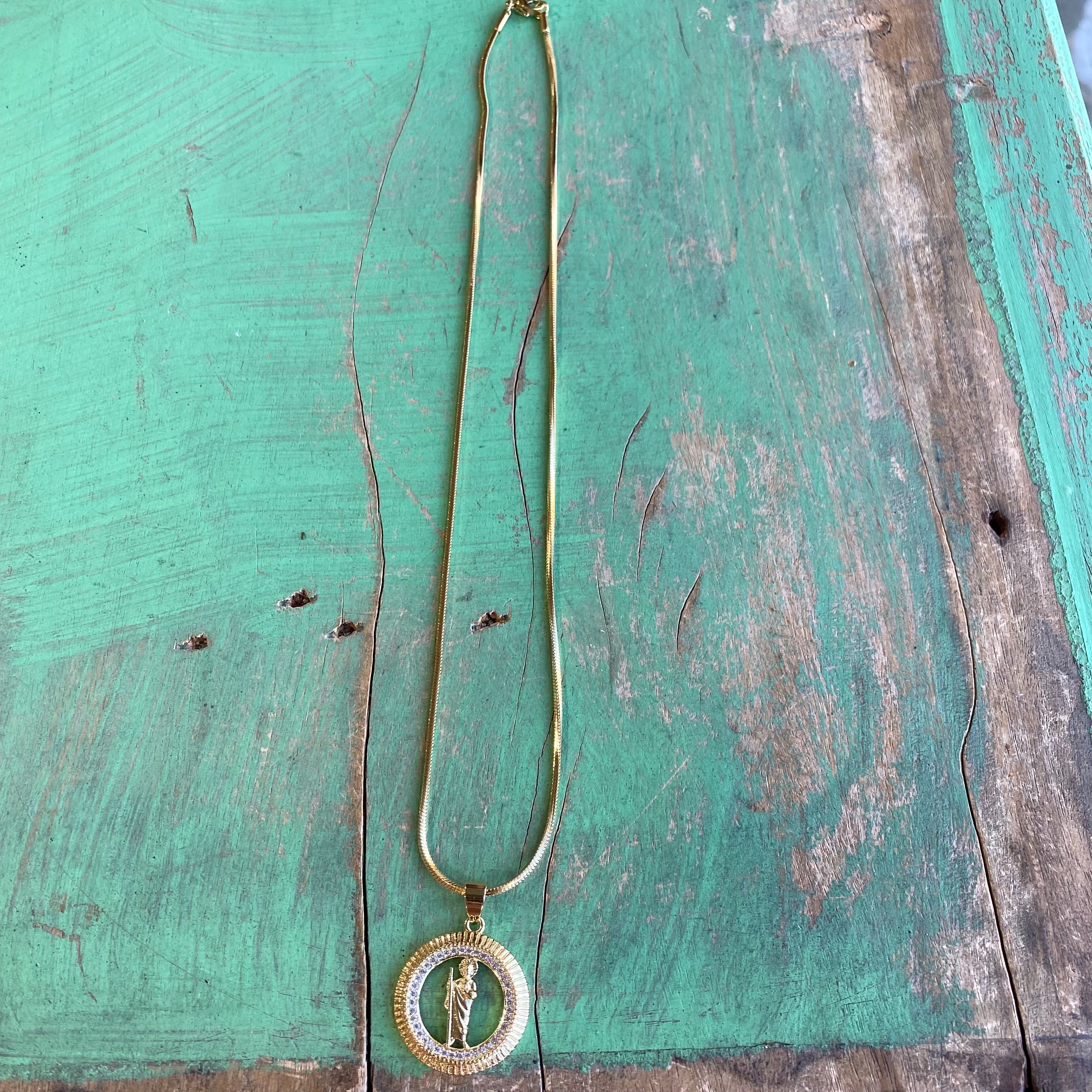 Elegant St Jude Necklace