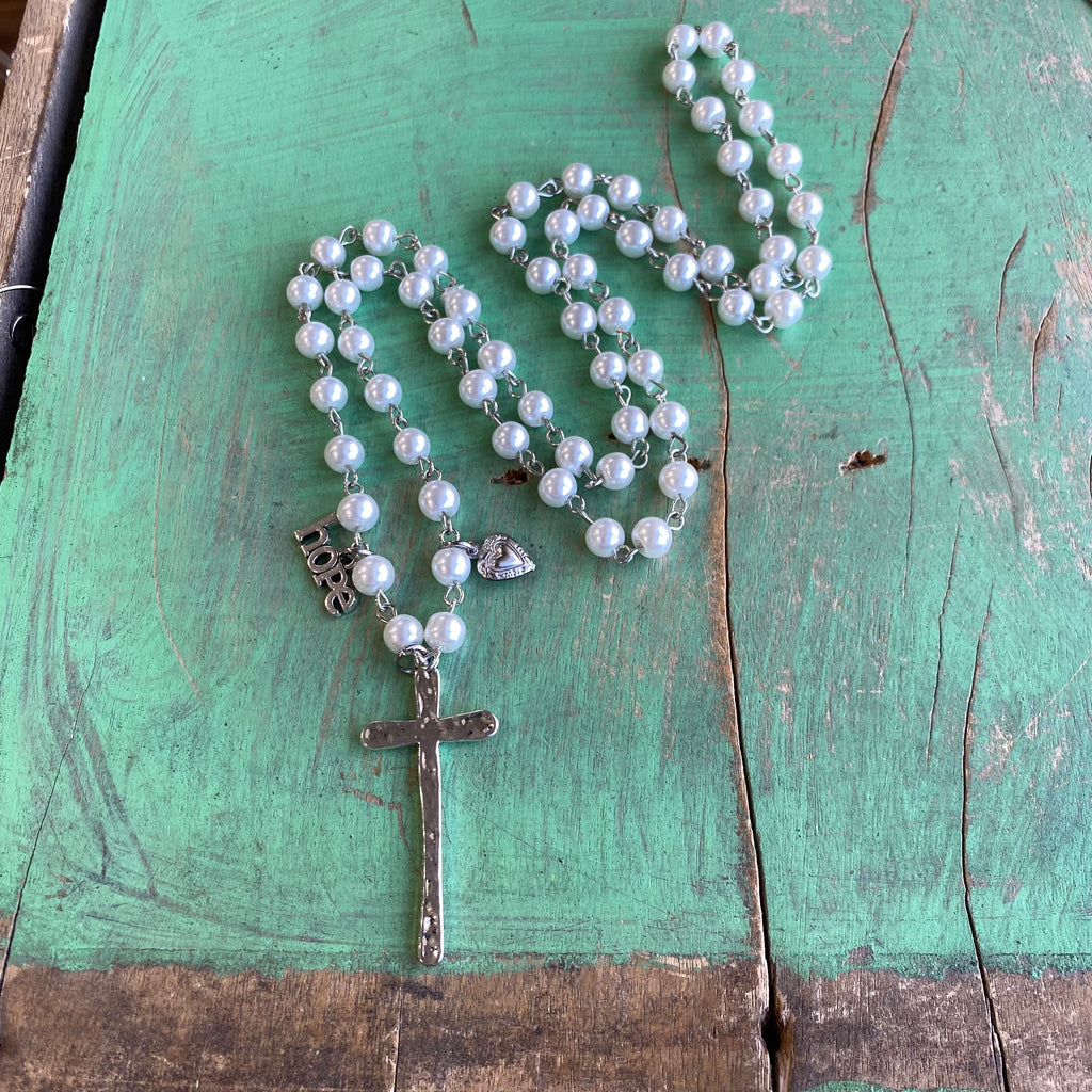 Hope, Faith, Love Pearl Set