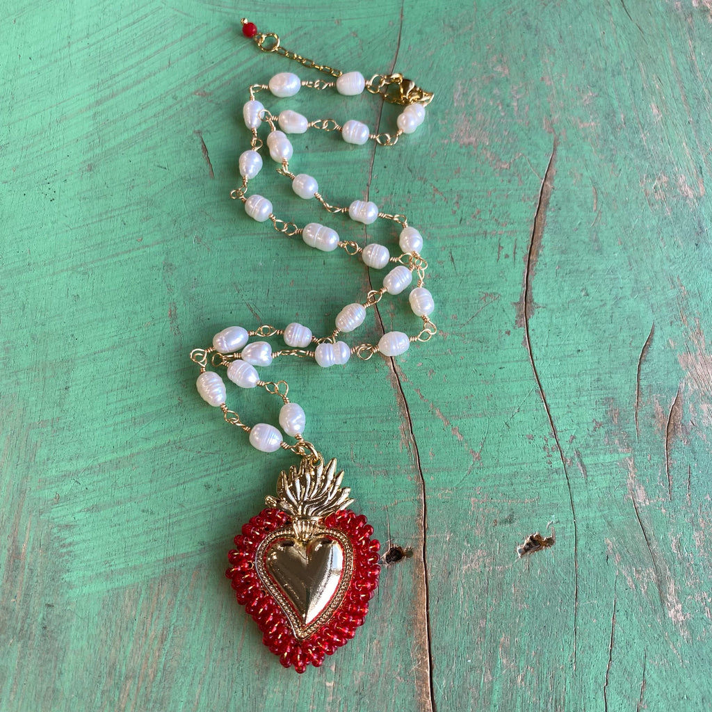 Sacred Heart Creations Necklace