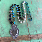 LHJ Turquoise Signature Necklace and Earrings