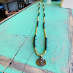 Two-toned Saint Necklace