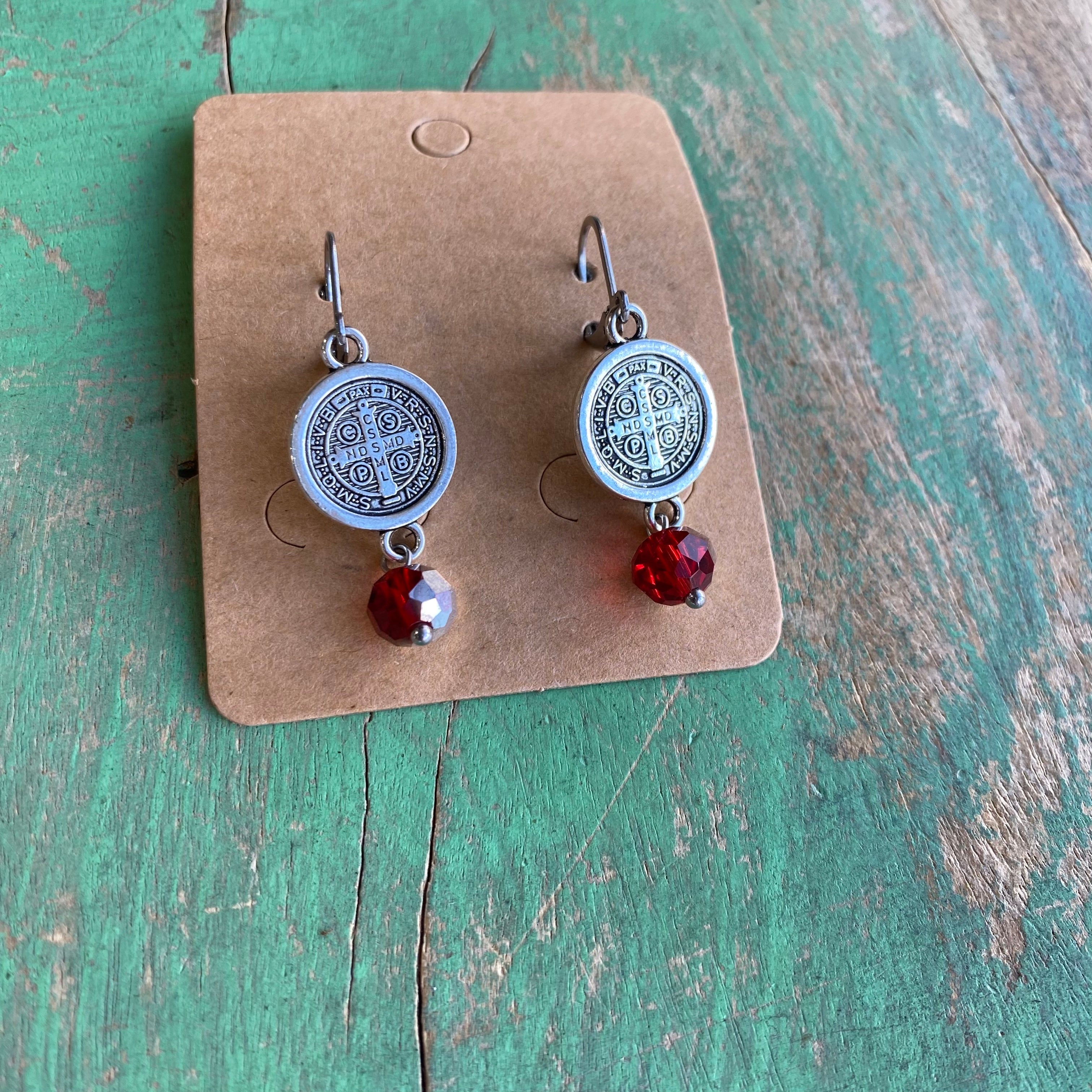 Red Two-Tone Iridescent St Benedict Set