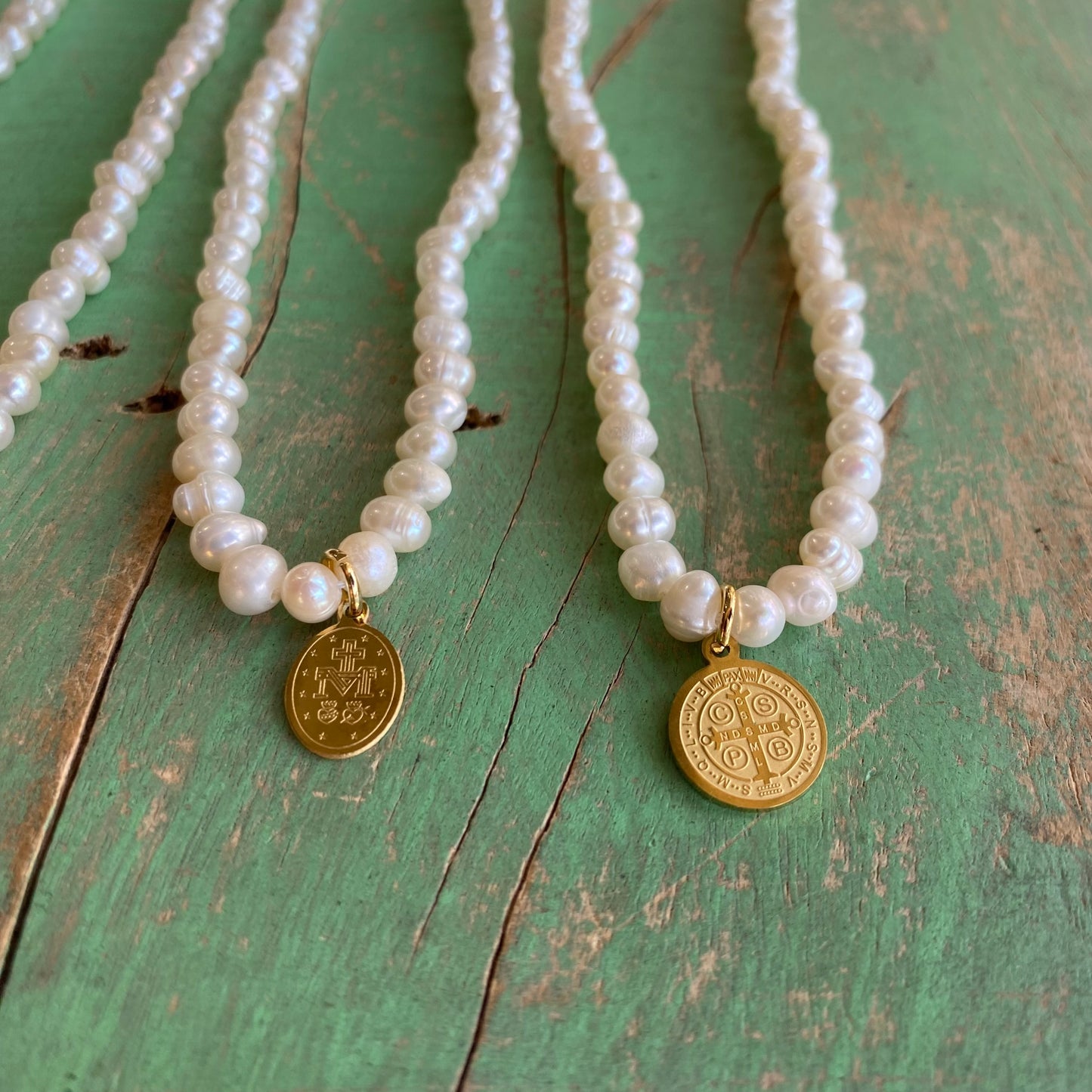 Freshwater Pearl Protection Necklace