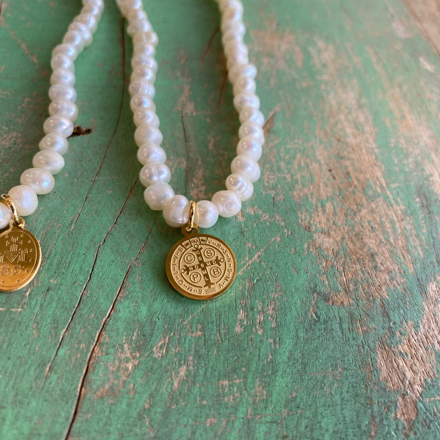 Freshwater Pearl Protection Necklace