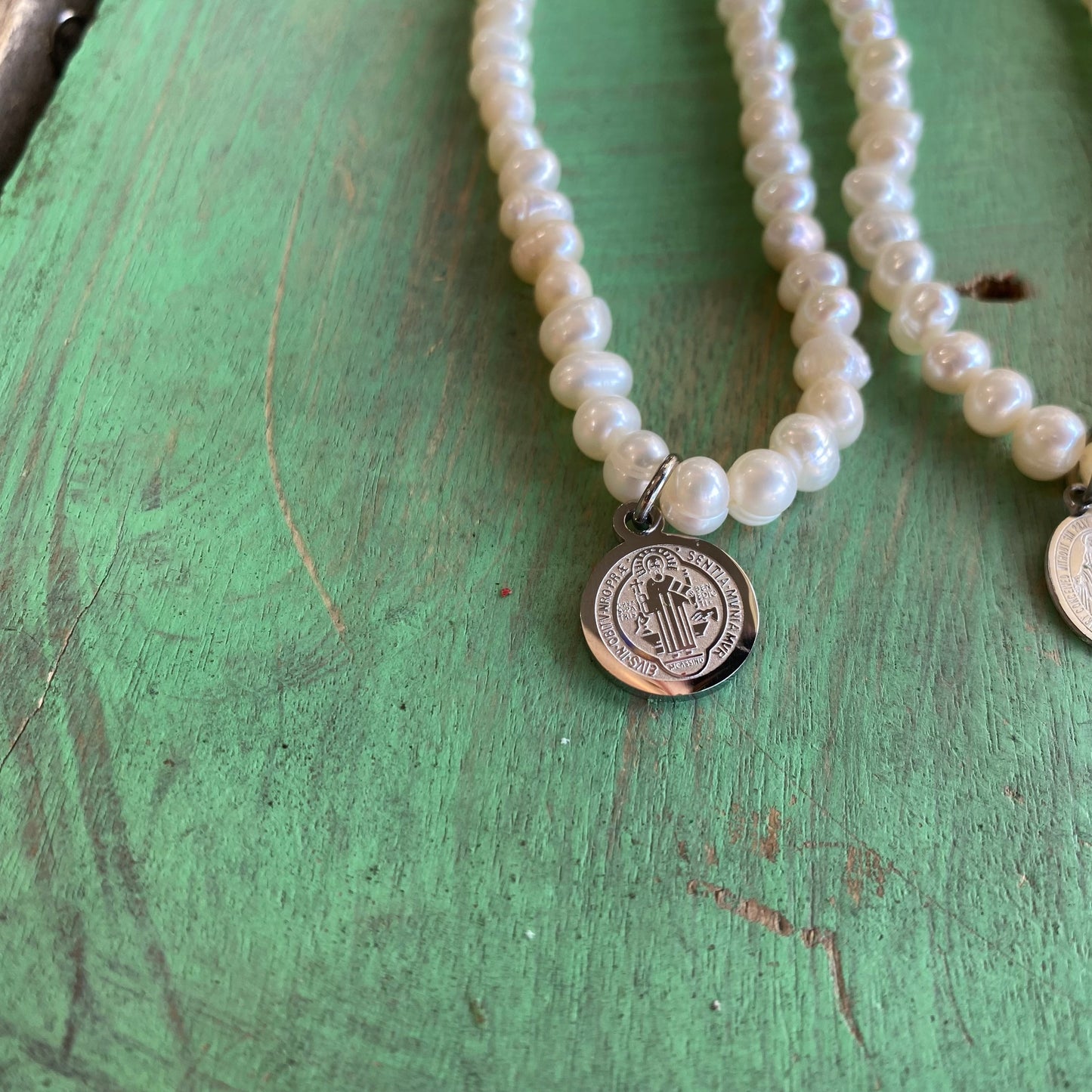 Freshwater Pearl Protection Necklace
