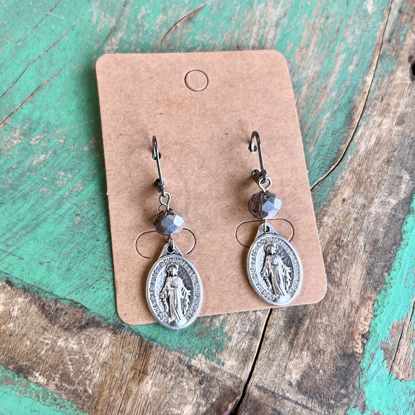 Iridescent Miraculous Medal Set