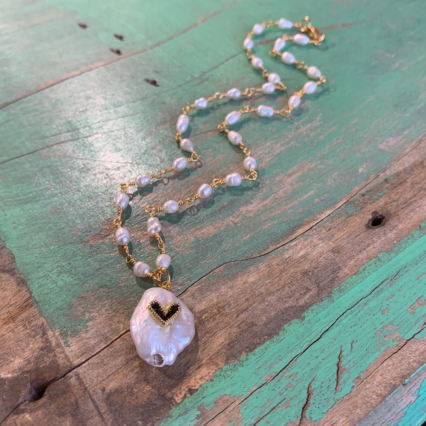 Love Like Jesus Pearl Necklace