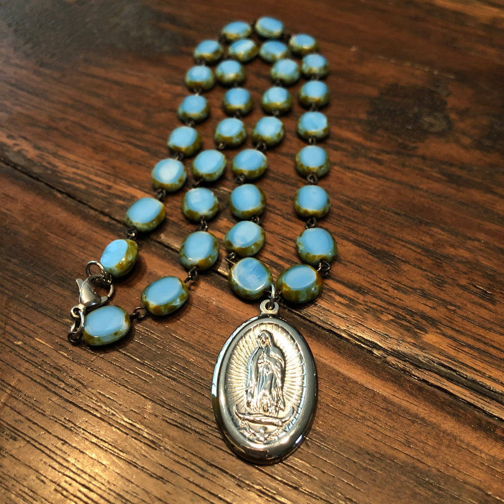 OLG 20" Czech Bead Necklace