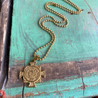 St Benedict Cross Ball Chain