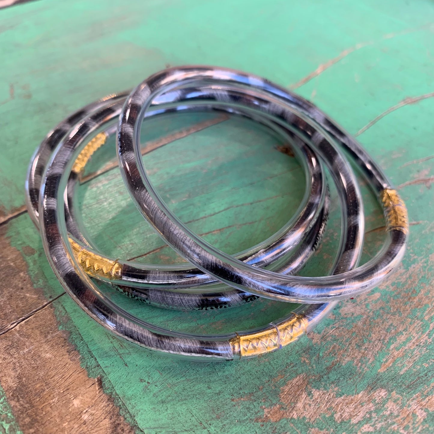 Animal Print Bangles