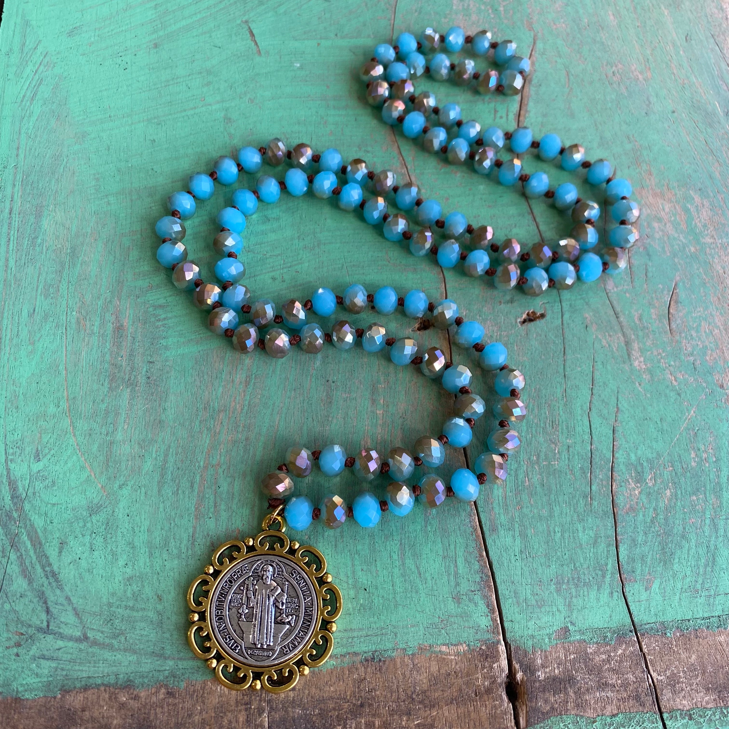 Long Crystal Faith Necklaces