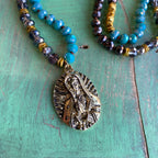 Crystal Rays of Our Lady Necklace