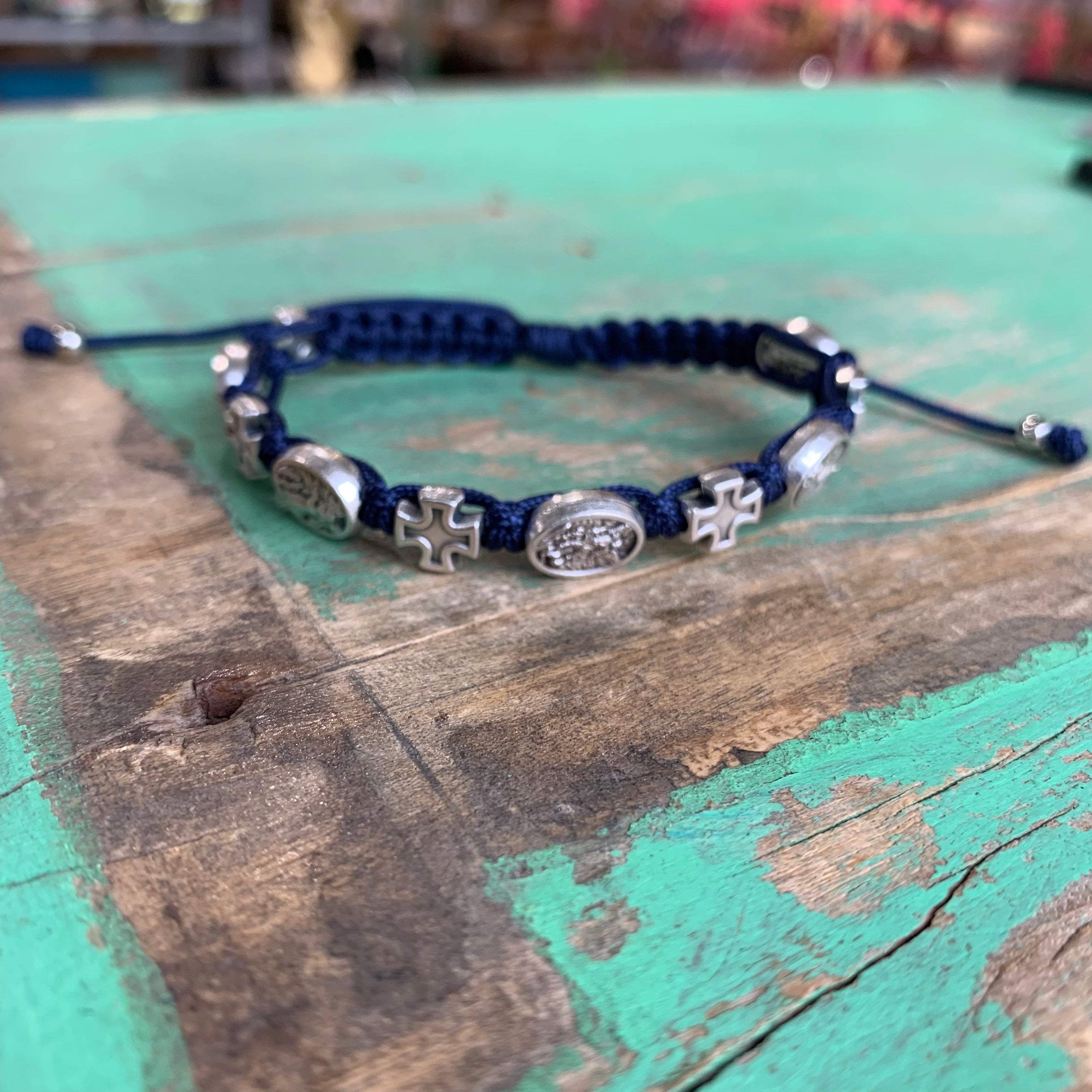 Silver St Michael Protection Bracelet