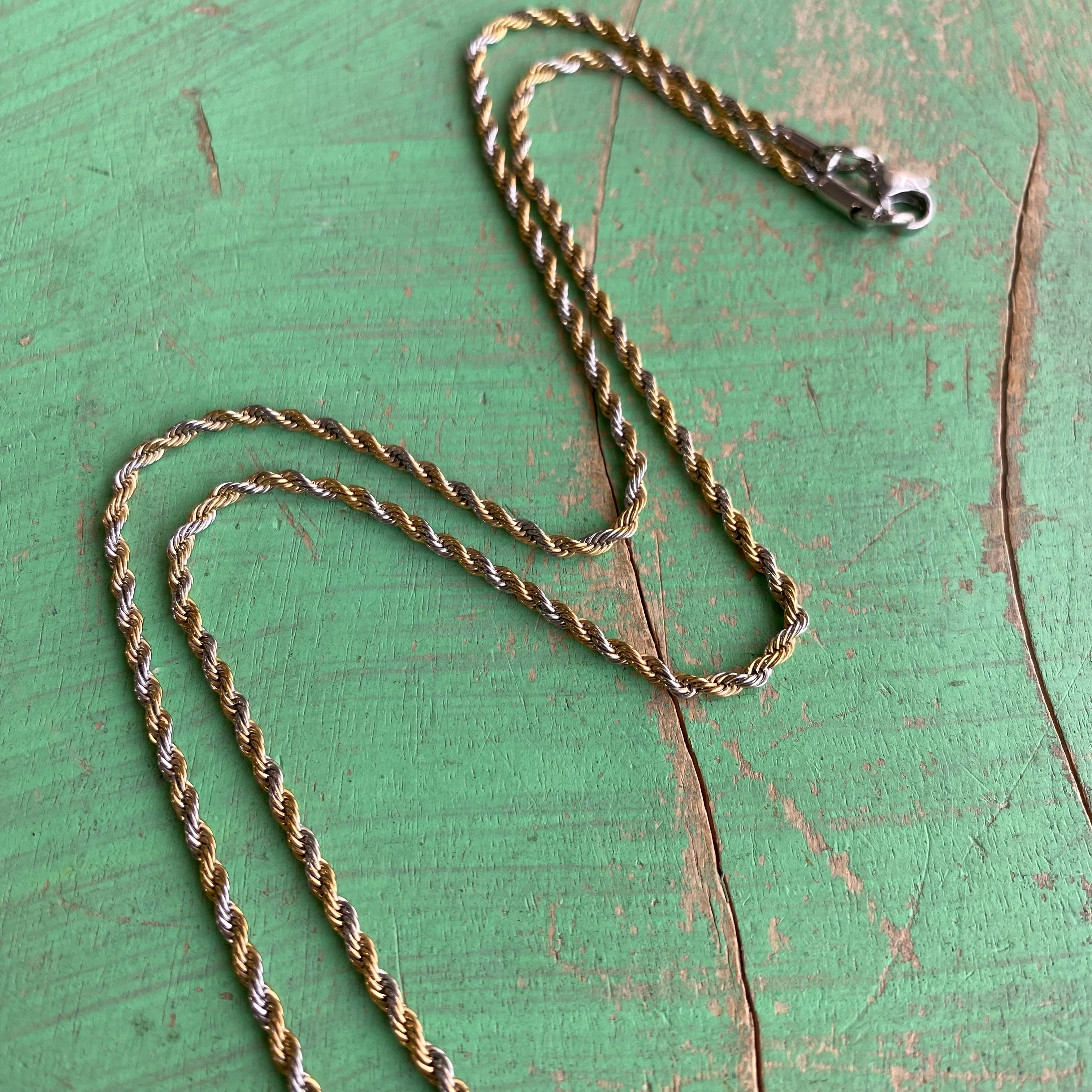 Two Tone Power of Prayer St Benedict Necklace