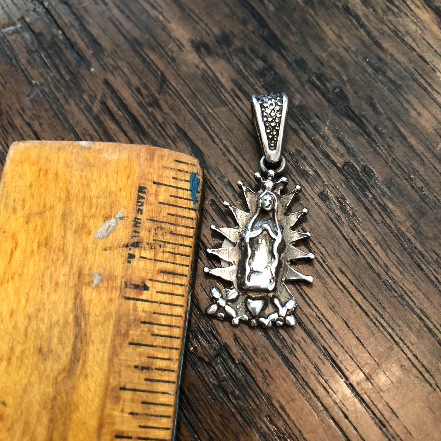 Sterling Silver Artsy OLG Pendant
