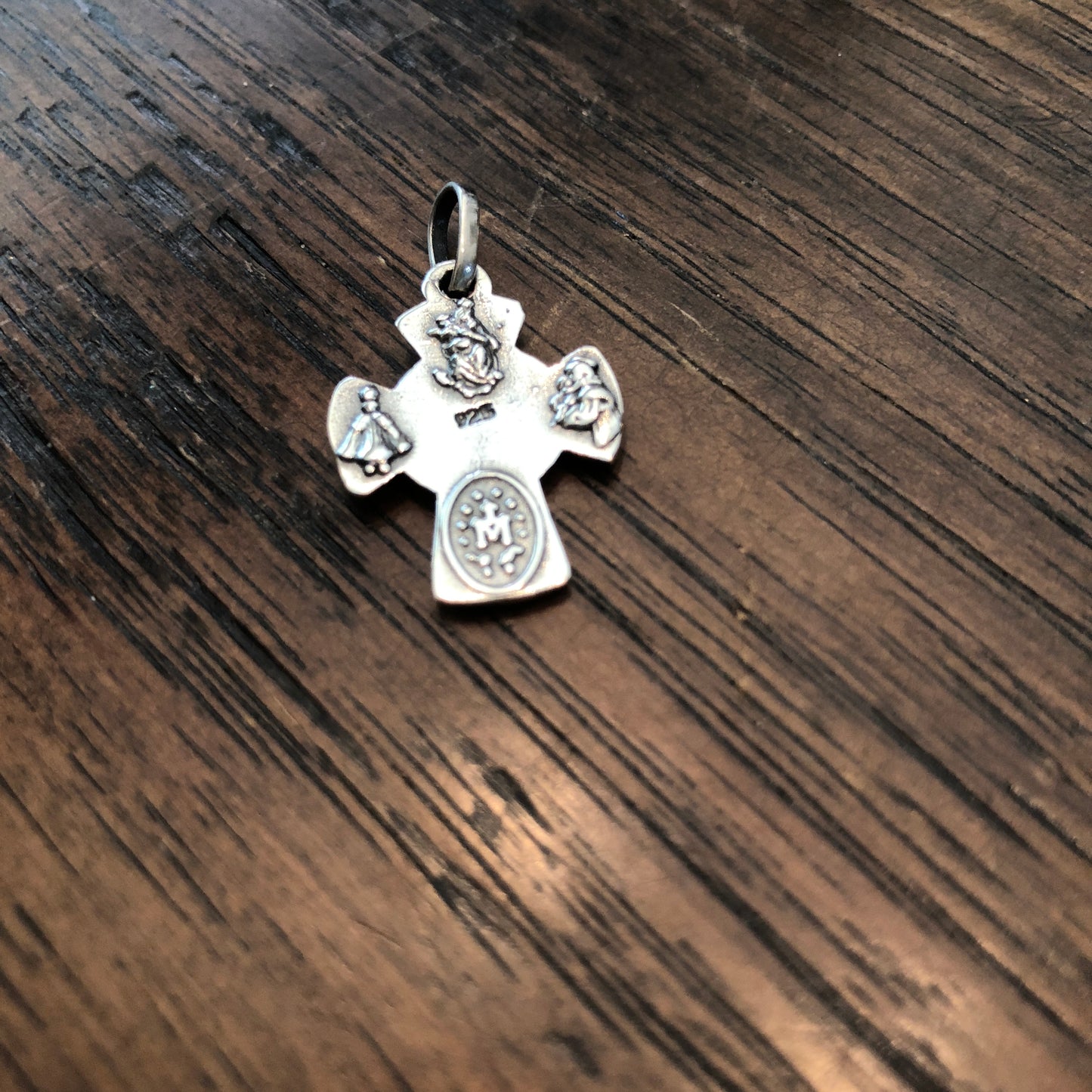 Sterling Silver 5 Way Cross