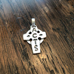 Sterling Silver ACTS Cross Pendant