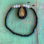 Lupita's Pearls and Crystals Bracelet